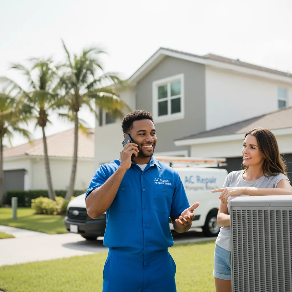 AC Repair Pompano Beach customer support in New York